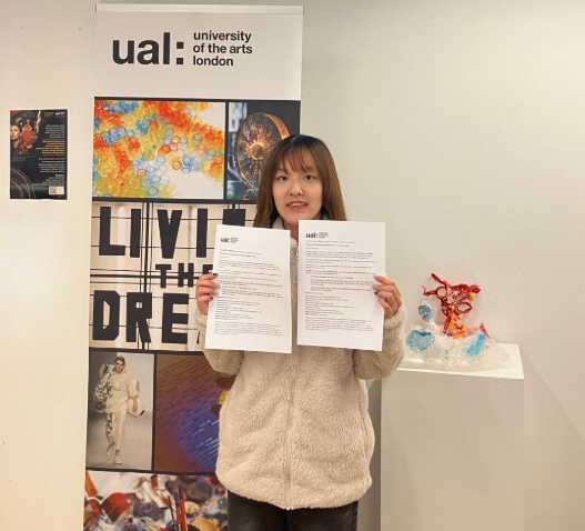 在港修讀foundation勇奪兩個UAL BA offer 