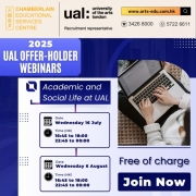 【參加倫敦藝術大學網上講座，進一步了解UAL，準備好迎接新的挑戰！】